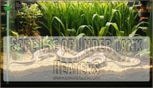 safe use of under tank heaters