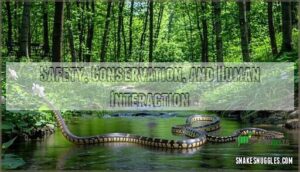 safety, conservation, and human interaction