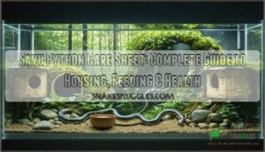 savu python care sheet