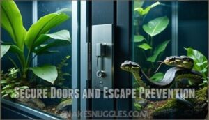 secure doors and escape prevention