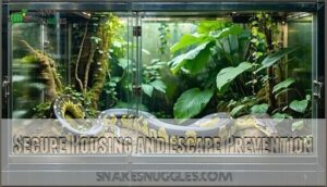 secure housing and escape prevention