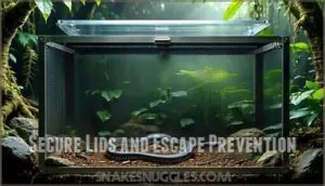 secure lids and escape prevention secure lids and escape prevention