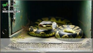 security and escape prevention