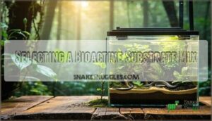 selecting a bioactive substrate mix