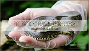 selecting healthy specimens