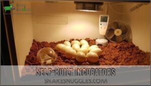 self-built incubators