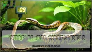 setting the right feeding schedule
