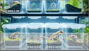 setting up a secure feeding environment