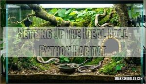 setting up the ideal ball python habitat