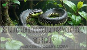 shedding difficulties and how to help