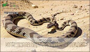 sidewinder rattlesnake camouflage