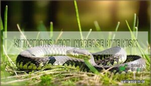situations that increase bite risk