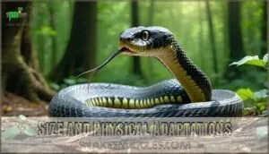 size and physical adaptations size and physical adaptations