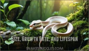 size, growth rate, and lifespan