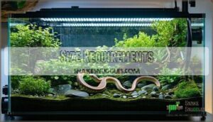 size requirements