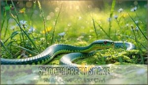 smooth green snake