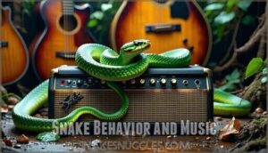 snake behavior and music
