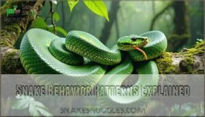 snake behavior patterns explained