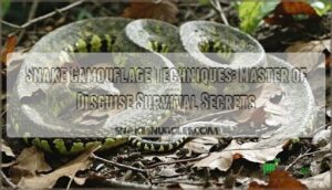 snake camouflage techniques