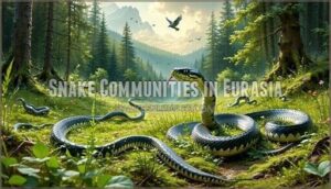 snake communities in eurasia