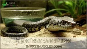 snake dehydration causes snake dehydration causes