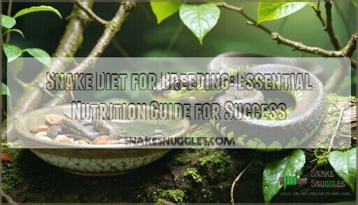 Illustration of Snake Diet Formulation For Commercial Breeding Operations