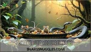 snake diet requirements