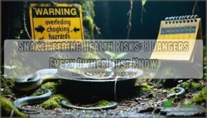 snake feeding health risks