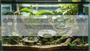 snake habitat health concerns