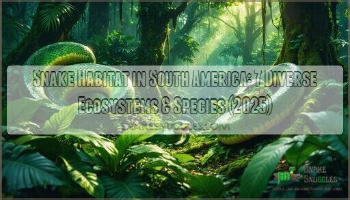 Picture of Snake Habitat in South America: 7 Diverse Ecosystems & Species (2025)