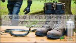 snake handling equipment needs