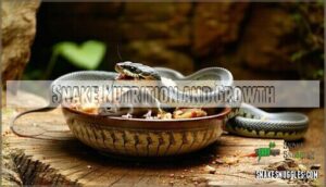 snake nutrition and growth