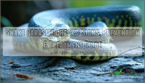 snake parasite checks