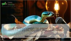 snake response to human speech