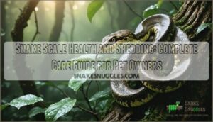 snake scale health and shedding