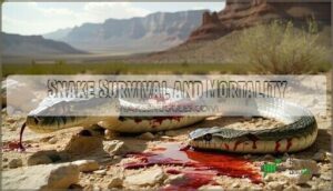 snake survival and mortality