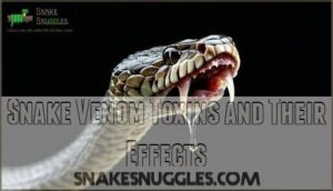 snake venom toxins and their effects