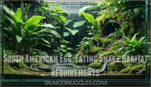 south american egg-eating snake habitat requirements