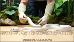 specialized care and handling precautions