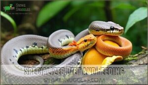 specialized diet and feeding