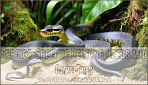 species-specific bedding needs and care tips
