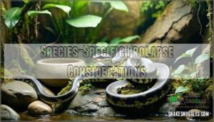 species-specific prolapse considerations