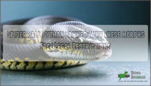 spider ball python banned
