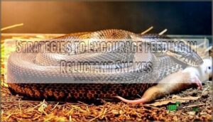 strategies to encourage feeding in reluctant snakes
