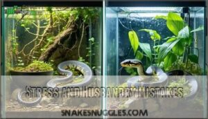 stress and husbandry mistakes