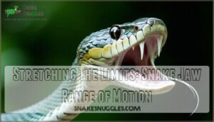 stretching the limits: snake jaw range of motion