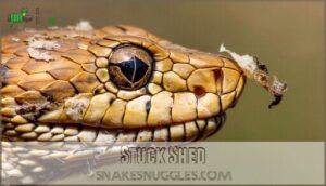 stuck shed