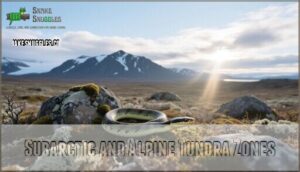 subarctic and alpine tundra zones