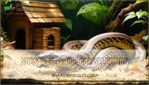substrate and décor selection