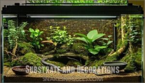 substrate and decorations